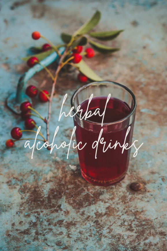 herbal alcoholic drinks