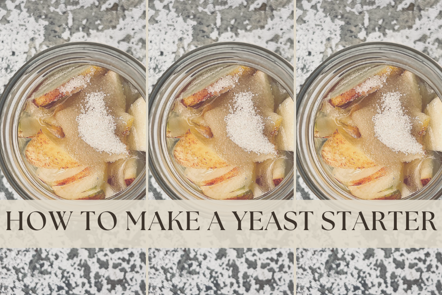 how to make a yeast starter