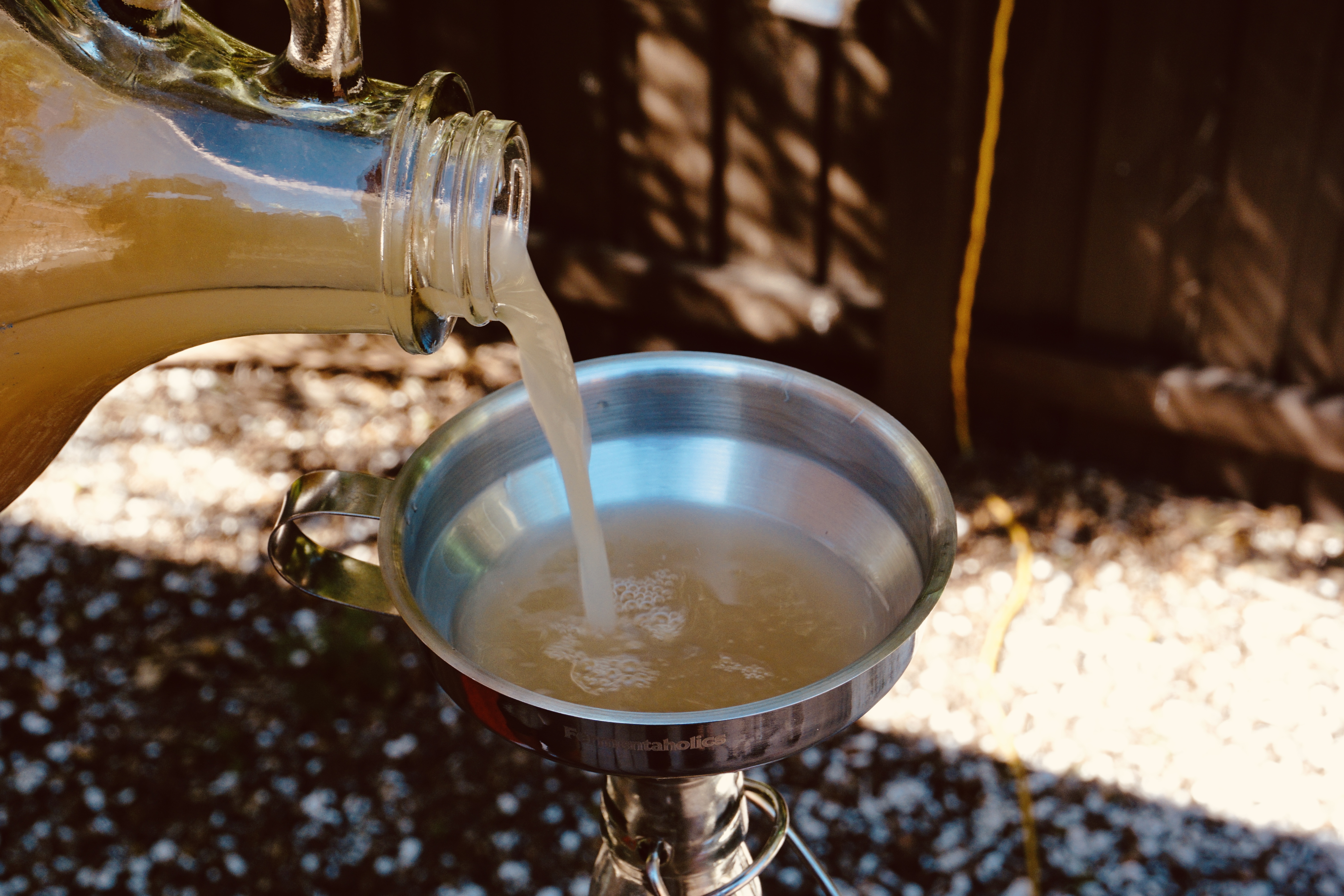 bottling beer