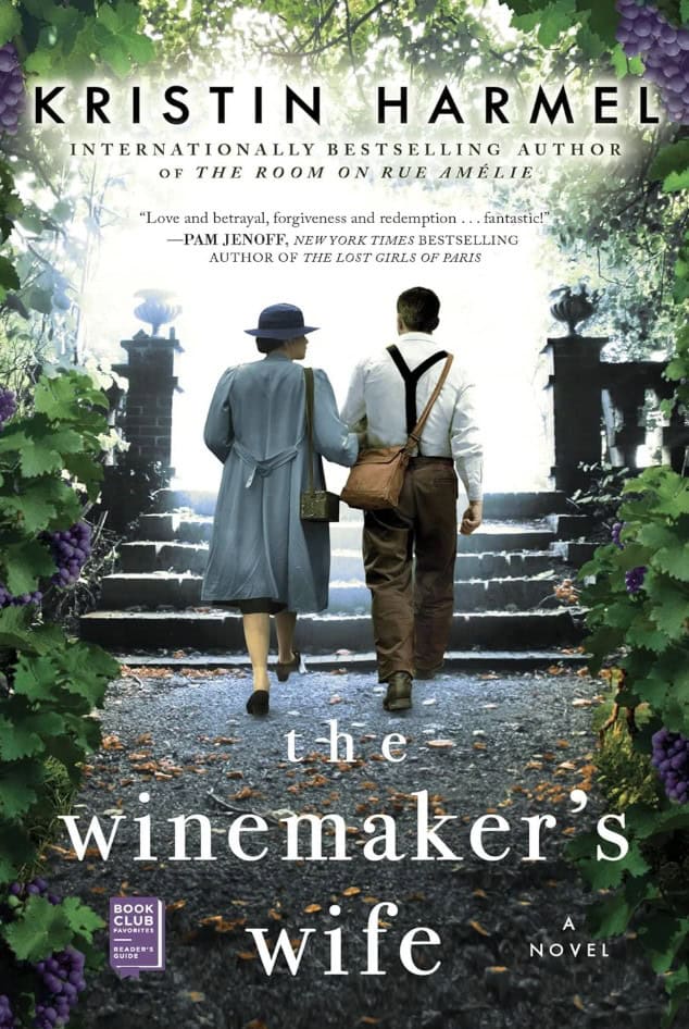 wine and books